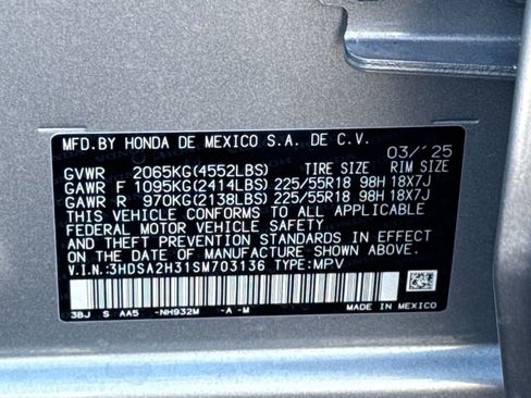 Certified 2025 Acura ADX AWD image 37