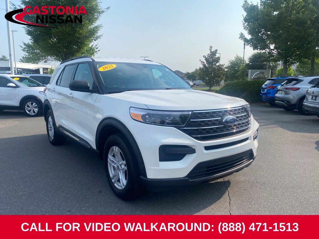Used 2022 Ford Explorer XLT w/ Class IV Trailer Tow Package AWD/4WD 360° Tour