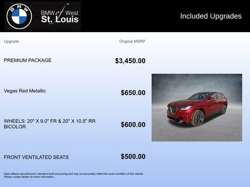 New 2026 BMW X3 xDrive30 w/ Premium Package image 17