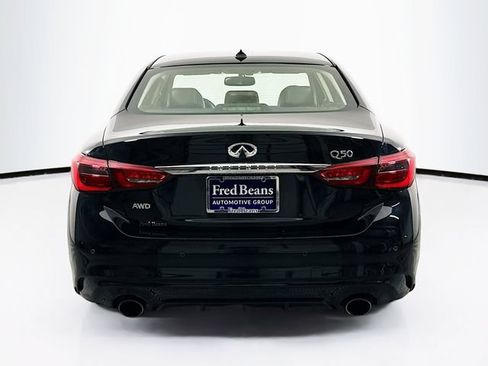 Used 2023 INFINITI Q50 Luxe w/ Cargo Package AWD/4WD image 7