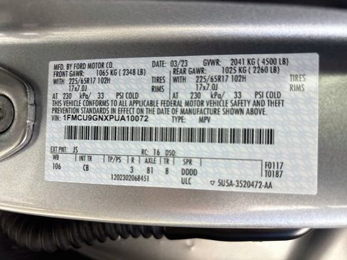 Used 2023 Ford Escape Active AWD/4WD image 31