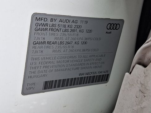 Used 2020 Audi Q3 2.0T Premium w/ Convenience Package image 30