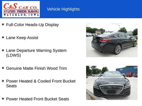 Used 2015 Hyundai Genesis 3.8 w/ Option Group 04 AWD/4WD image 26