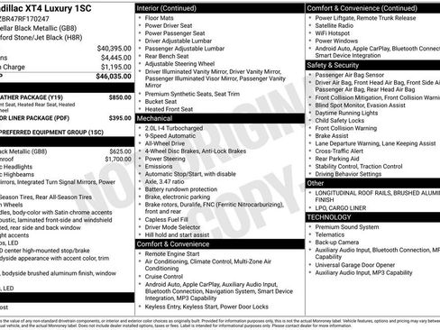 Certified 2024 Cadillac XT4 Luxury w/ Cold Weather Package AWD/4WD image 35