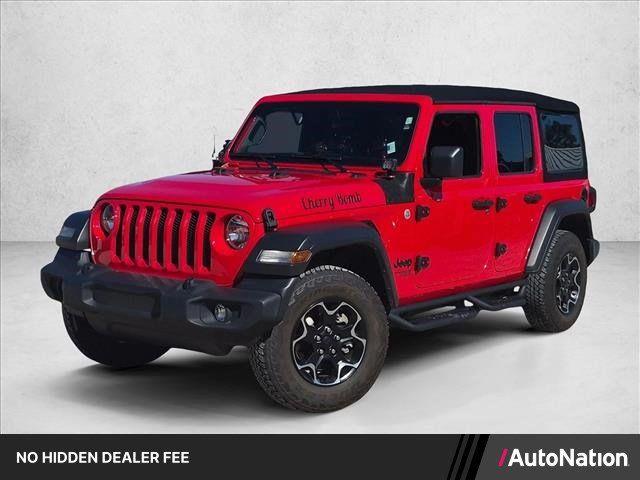 Used 2021 Jeep Wrangler Unlimited Sport AWD/4WD image 1