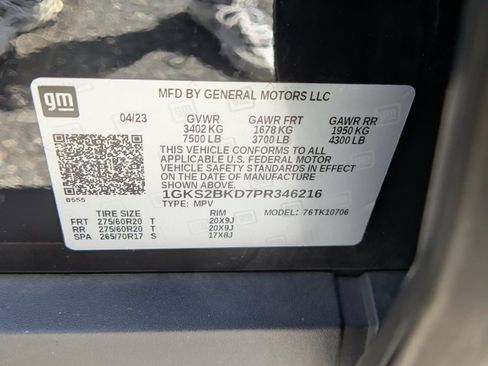 Used 2023 GMC Yukon SLT AWD/4WD image 19