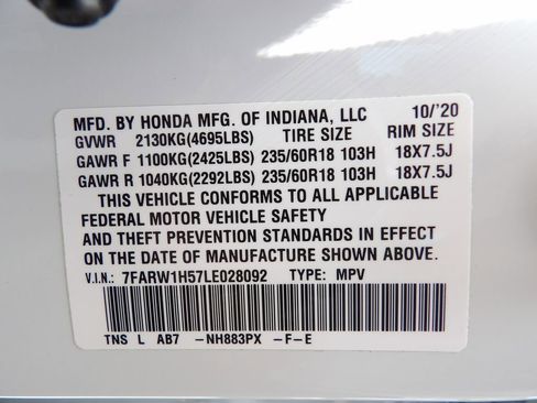 Used 2020 Honda CR-V EX image 29