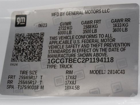 Used 2023 Chevrolet Colorado W/T w/ Safety Package image 41