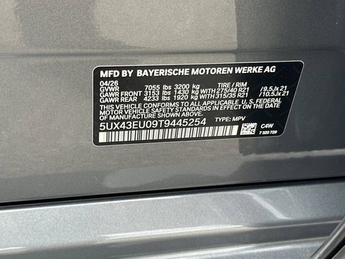 New 2026 BMW X5 xDrive50e w/ M Sport Package AWD/4WD image 34