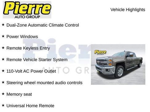 Used 2015 Chevrolet Silverado 3500 LTZ w/ Duramax Plus Package AWD/4WD image 14