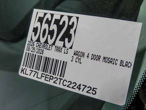New 2026 Chevrolet Trax LS FWD image 20