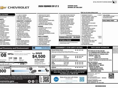 New 2026 Chevrolet Equinox EV LT
