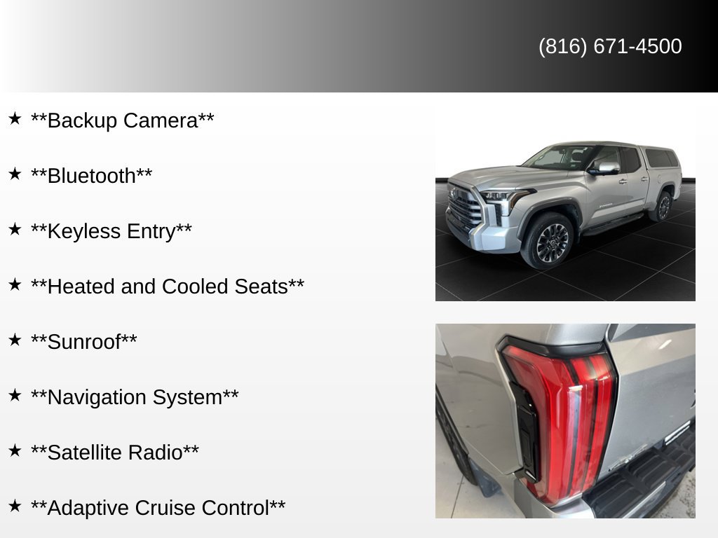Used 2023 Toyota Tundra Limited AWD/4WD image 85