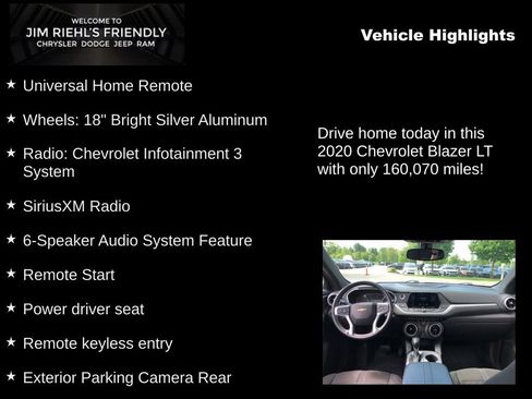 Used 2020 Chevrolet Blazer LT FWD image 5