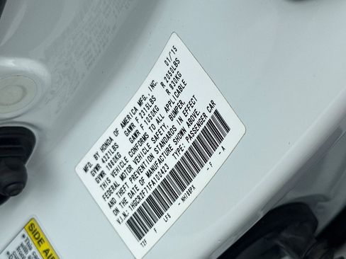 Used 2015 Honda Accord EX image 39