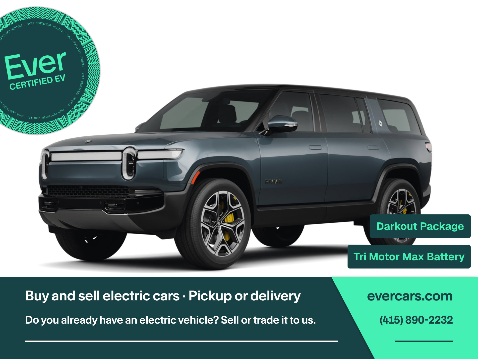 Used 2025 Rivian R1S Premium Dual AWD/4WD image 1