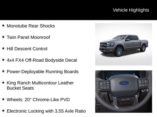 New 2026 Ford F150 King Ranch w/ Equipment Group 601A High AWD/4WD image 14