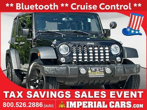 Used 2017 Jeep Wrangler Unlimited Sport w/ Quick Order Package 24S AWD/4WD image 1