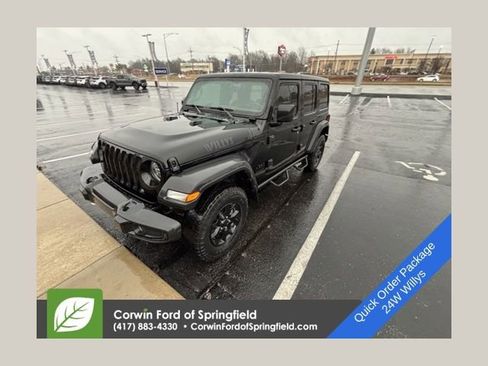 Used 2022 Jeep Wrangler Unlimited Sport image 1