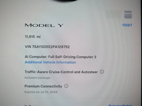 Used 2023 Tesla Model Y Long Range AWD/4WD image 4