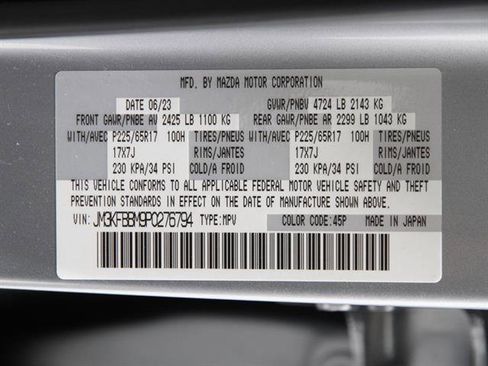 Certified 2023 MAZDA CX-5 AWD 2.5 S w/ Select Package image 21