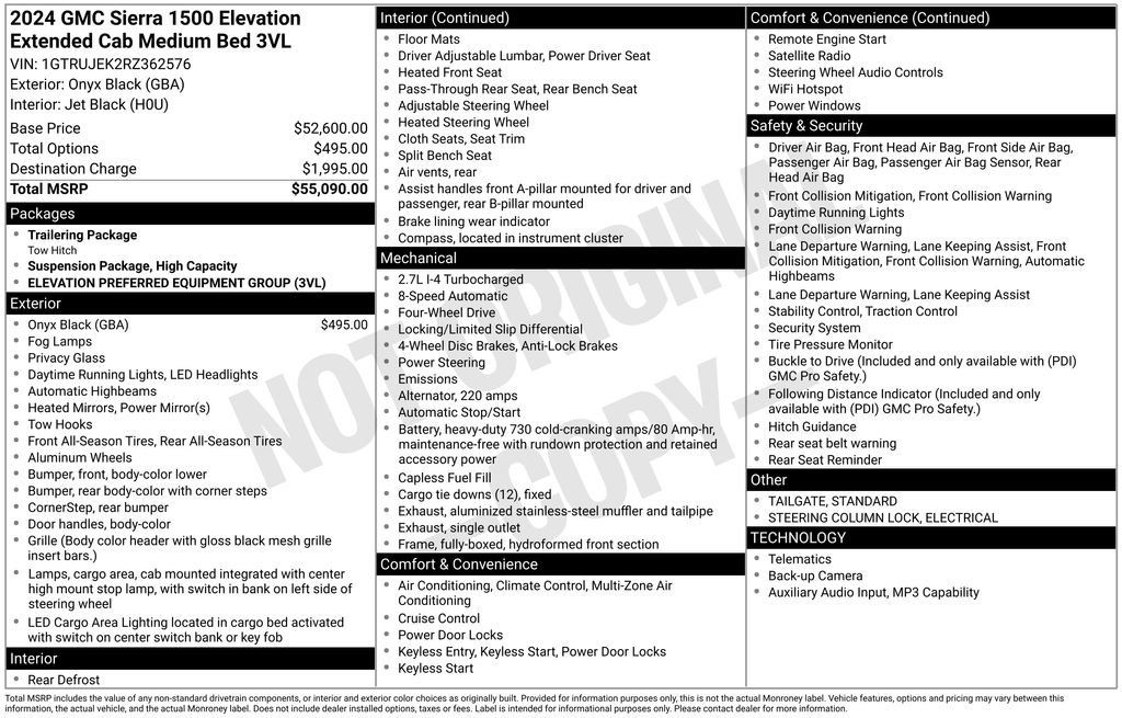 Used 2024 GMC Sierra 1500 Elevation AWD/4WD image 4
