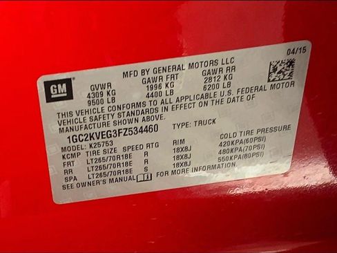 Used 2015 Chevrolet Silverado 2500 LT w/ LT Convenience Package image 31