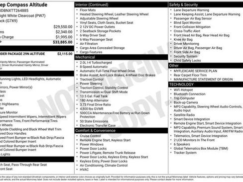 New 2026 Jeep Compass Latitude AWD/4WD image 25