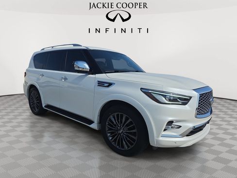 Used 2022 INFINITI QX80 Sensory w/ Cargo Package AWD/4WD image 3