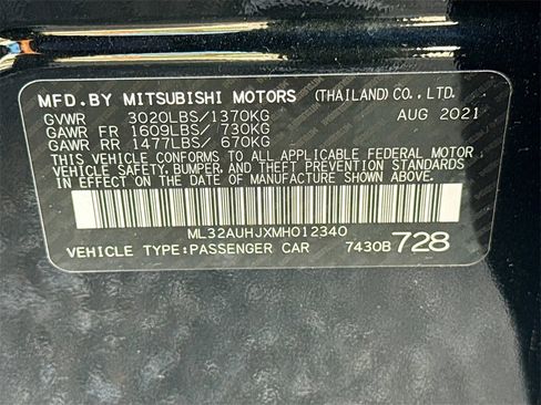 Used 2021 Mitsubishi Mirage ES image 32