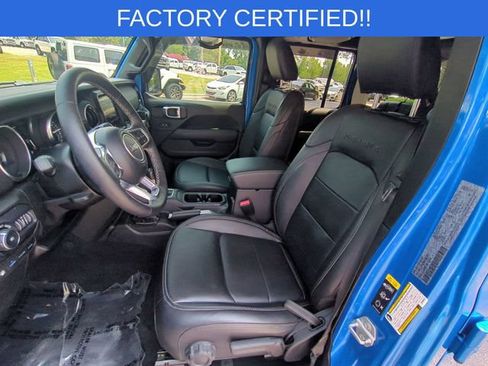 Certified 2021 Jeep Wrangler Unlimited Sahara w/ Cold Weather Group AWD/4WD image 14