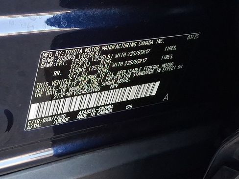 Used 2025 Toyota RAV4 XLE w/ Convenience Package AWD/4WD image 29
