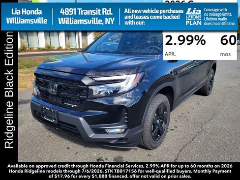 New 2026 Honda Ridgeline Black Edition image 9