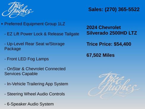 Used 2024 Chevrolet Silverado 2500 LTZ w/ LTZ Convenience Package AWD/4WD image 32