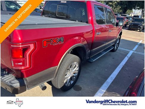 Used 2015 Ford F150 Lariat AWD/4WD image 7