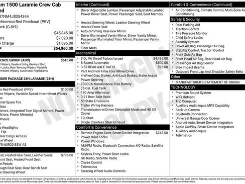 Used 2018 RAM 1500 Laramie w/ Convenience Group image 8