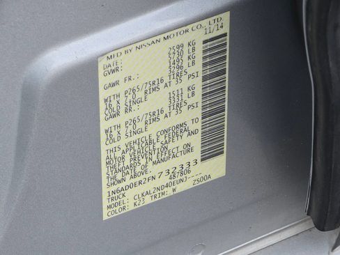 Used 2015 Nissan Frontier Desert Runner image 30