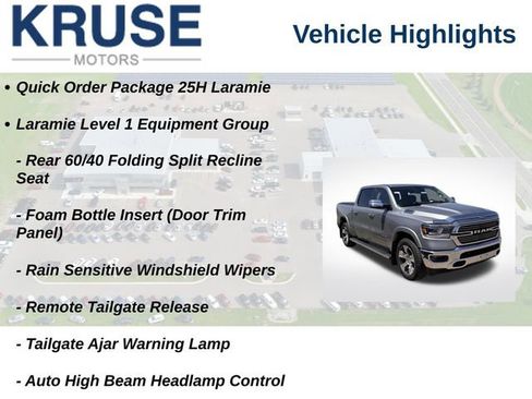 Used 2019 RAM 1500 Laramie AWD/4WD image 10