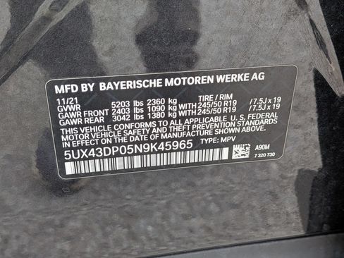 Used 2022 BMW X3 sDrive30i w/ Convenience Package RWD image 30
