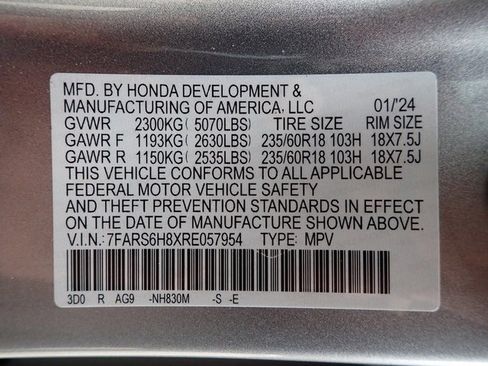 Used 2024 Honda CR-V Sport-L image 13