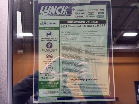 Used 2021 Chevrolet Silverado 2500 LT w/ Fleet Comfort Package image 37