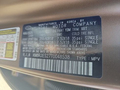 Certified 2026 Hyundai Palisade XRT Pro AWD/4WD image 38