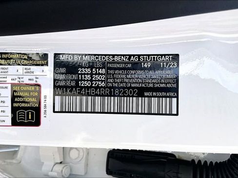 Used 2024 Mercedes-Benz C 300 4MATIC Sedan image 6