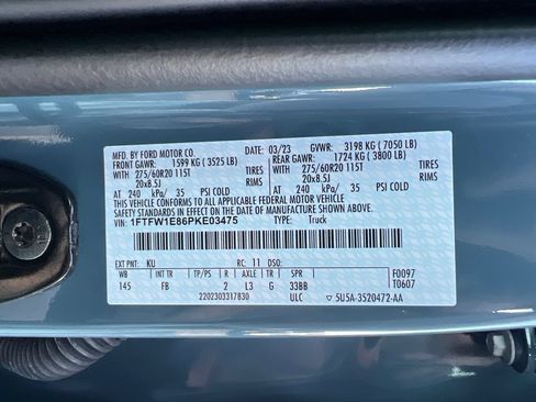 Used 2023 Ford F150 XLT w/ Equipment Group 302A High AWD/4WD image 34