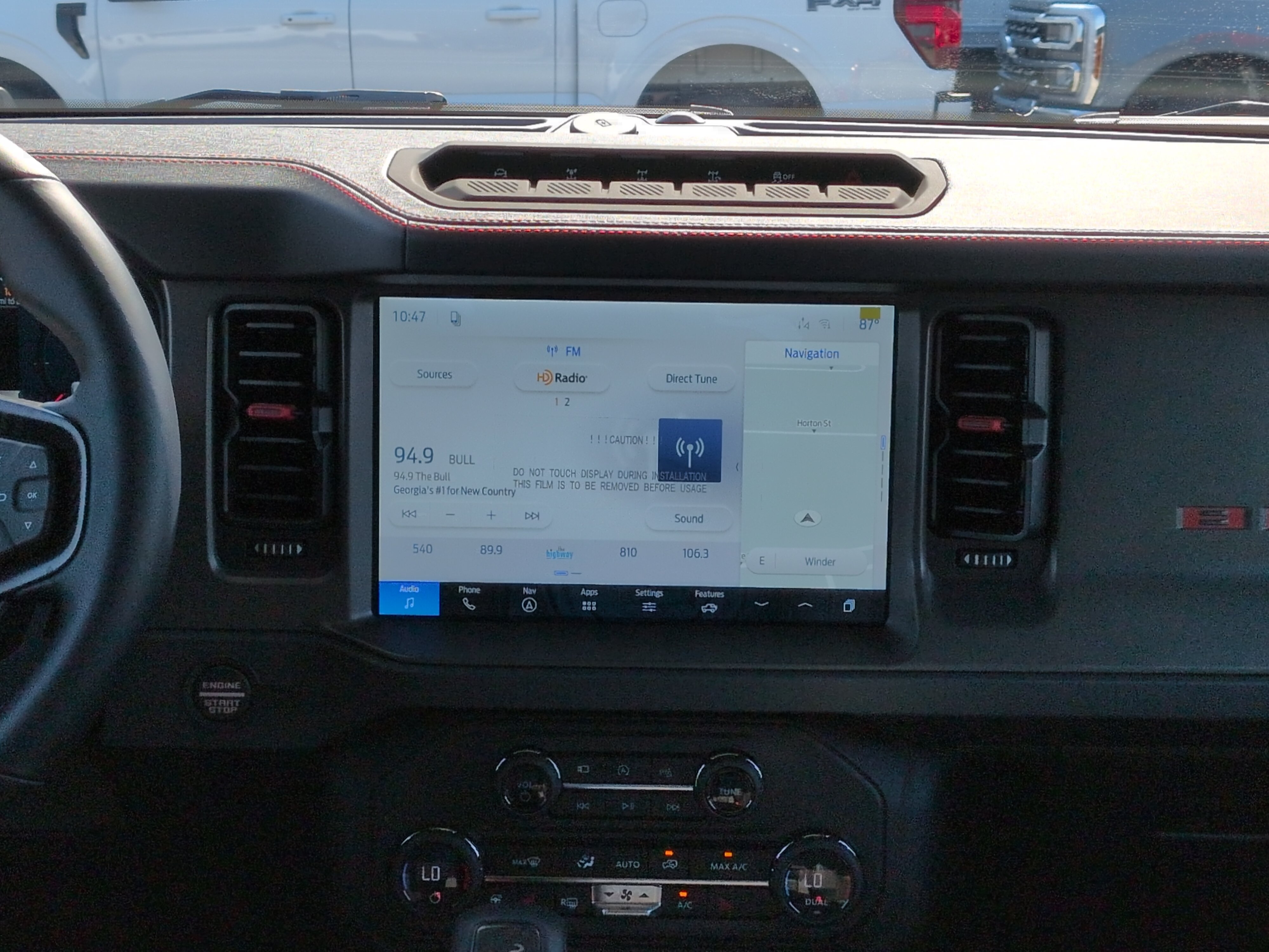 New 2026 Ford Bronco Raptor w/ Interior Carbon Fiber Pack AWD/4WD image 16