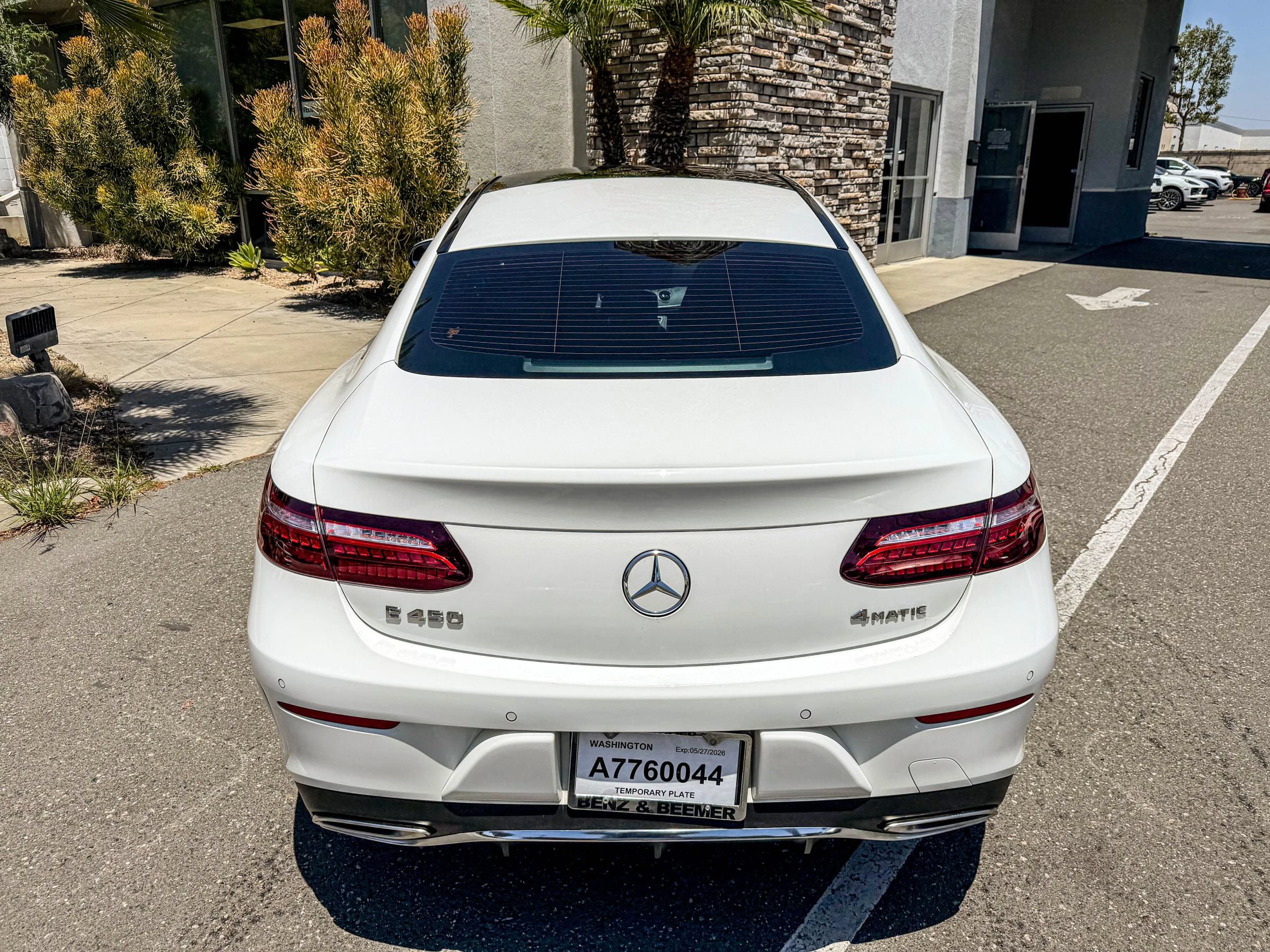Used 2022 Mercedes-Benz E 450 4MATIC Coupe w/ AMG Line image 11