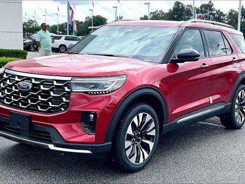 New 2026 Ford Explorer Platinum w/ LUX Leather Package AWD/4WD image 2