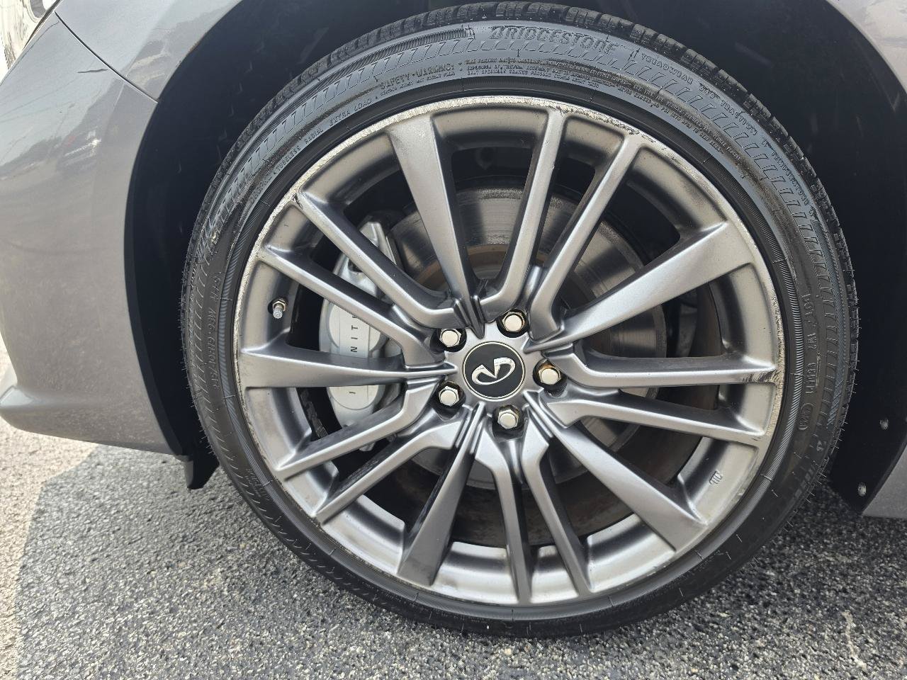 Used 2016 INFINITI Q50 Red Sport 400 AWD/4WD image 9