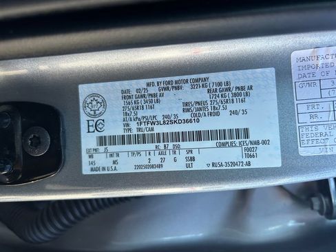 Used 2025 Ford F150 XLT w/ Equipment Group 301A Standard AWD/4WD image 34