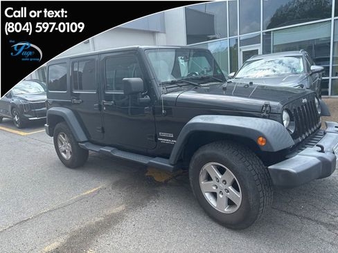 Used 2017 Jeep Wrangler Unlimited Sport w/ Quick Order Package 24S AWD/4WD image 1